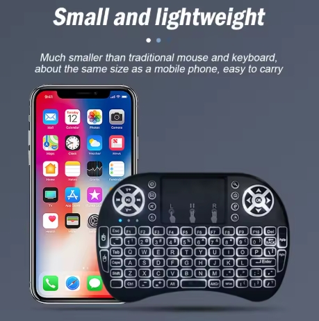 Mini clavier sans fil smart tv