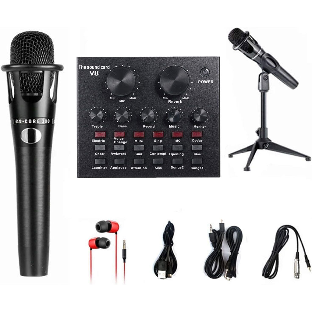 Cart son v8 + microphone