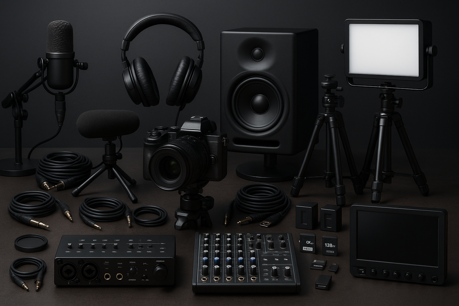 accesoires and equipement audiovisual