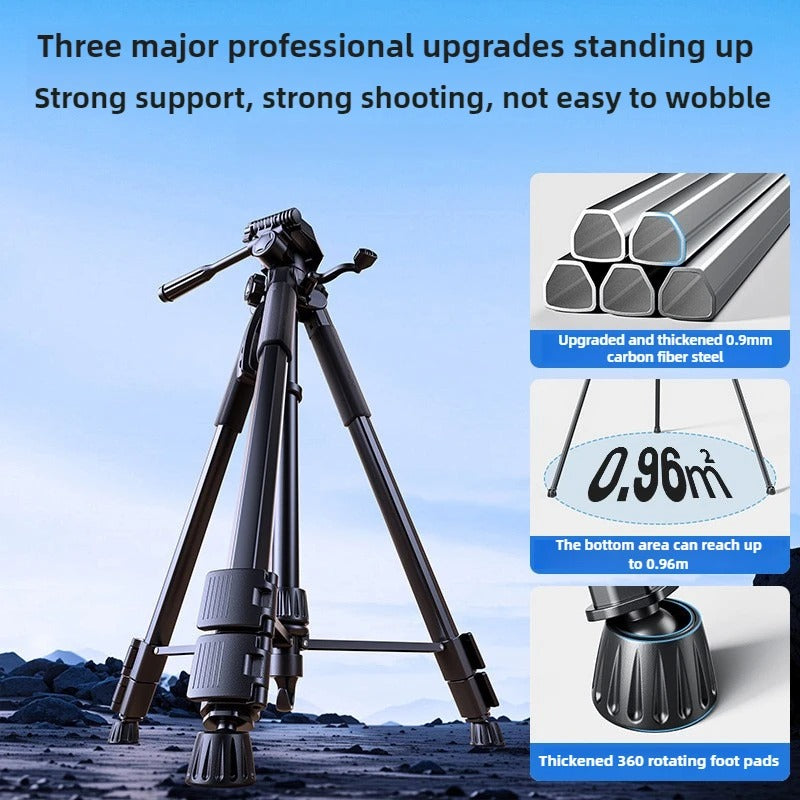 حامل ثلاثي إحترافي للكاميرا و الهاتف