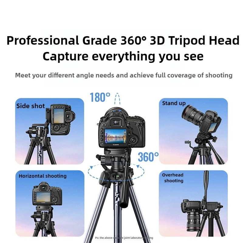 حامل ثلاثي إحترافي للكاميرا و الهاتف