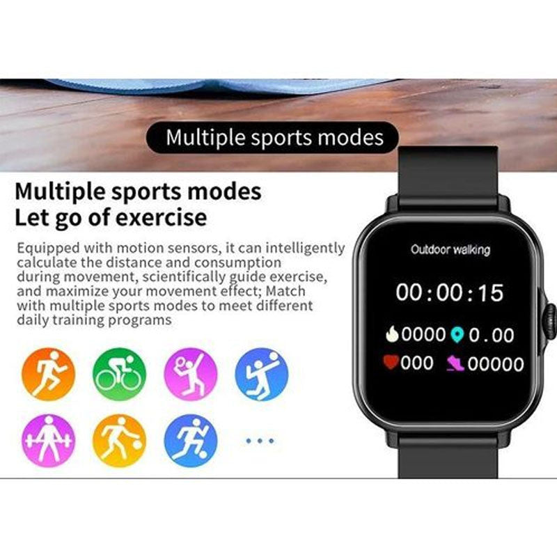 Montre Connectée 8en1 A58 Plus gris