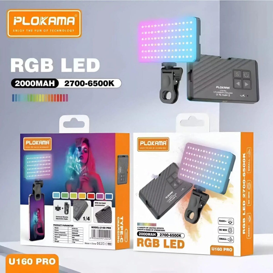 Mini Torch Led Plokama u160 Pro RGB.